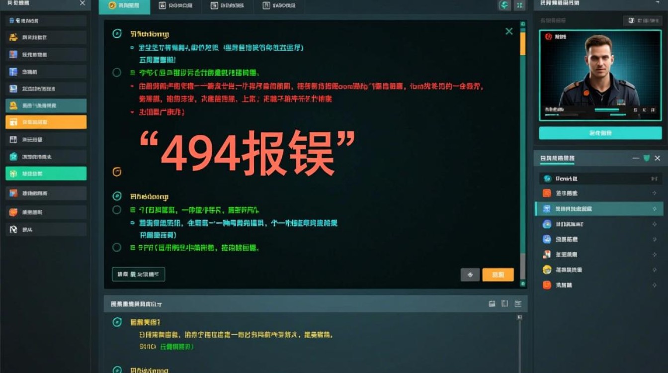 rpg游戏494报错是什么原因？怎么解决？