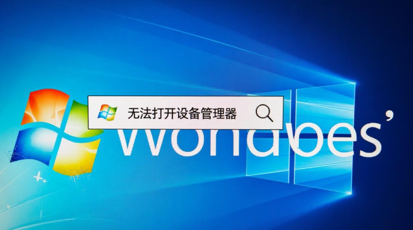 为什么我的电脑无法打开设备管理器？