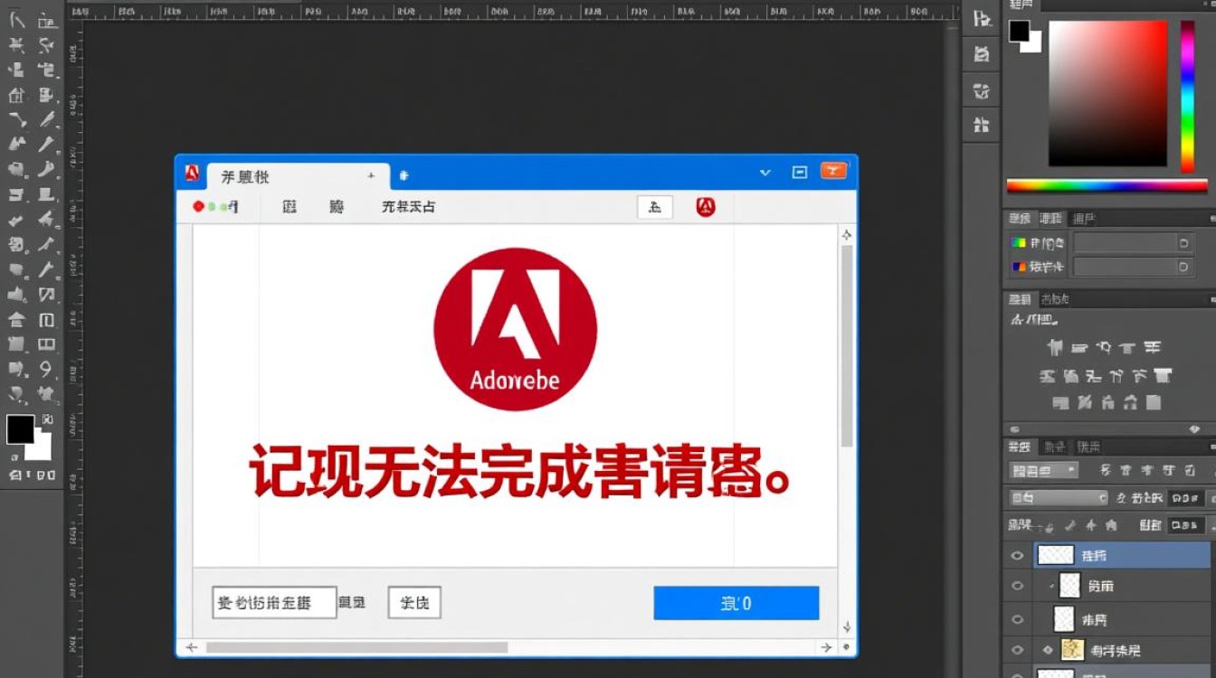 cs6程序错误无法完成请求怎么办？如何解决cs6报错问题？