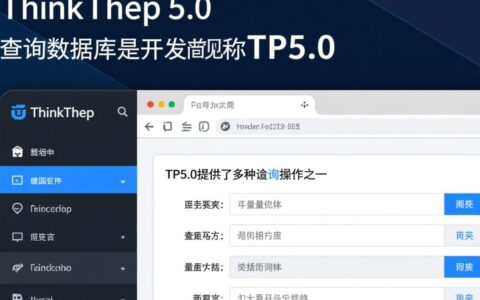 tp5.0怎么查询数据库？新手必看的详细步骤与方法解析