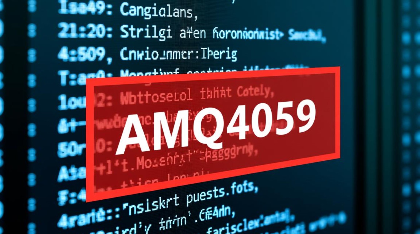 AMQ4059报错是什么原因导致的？