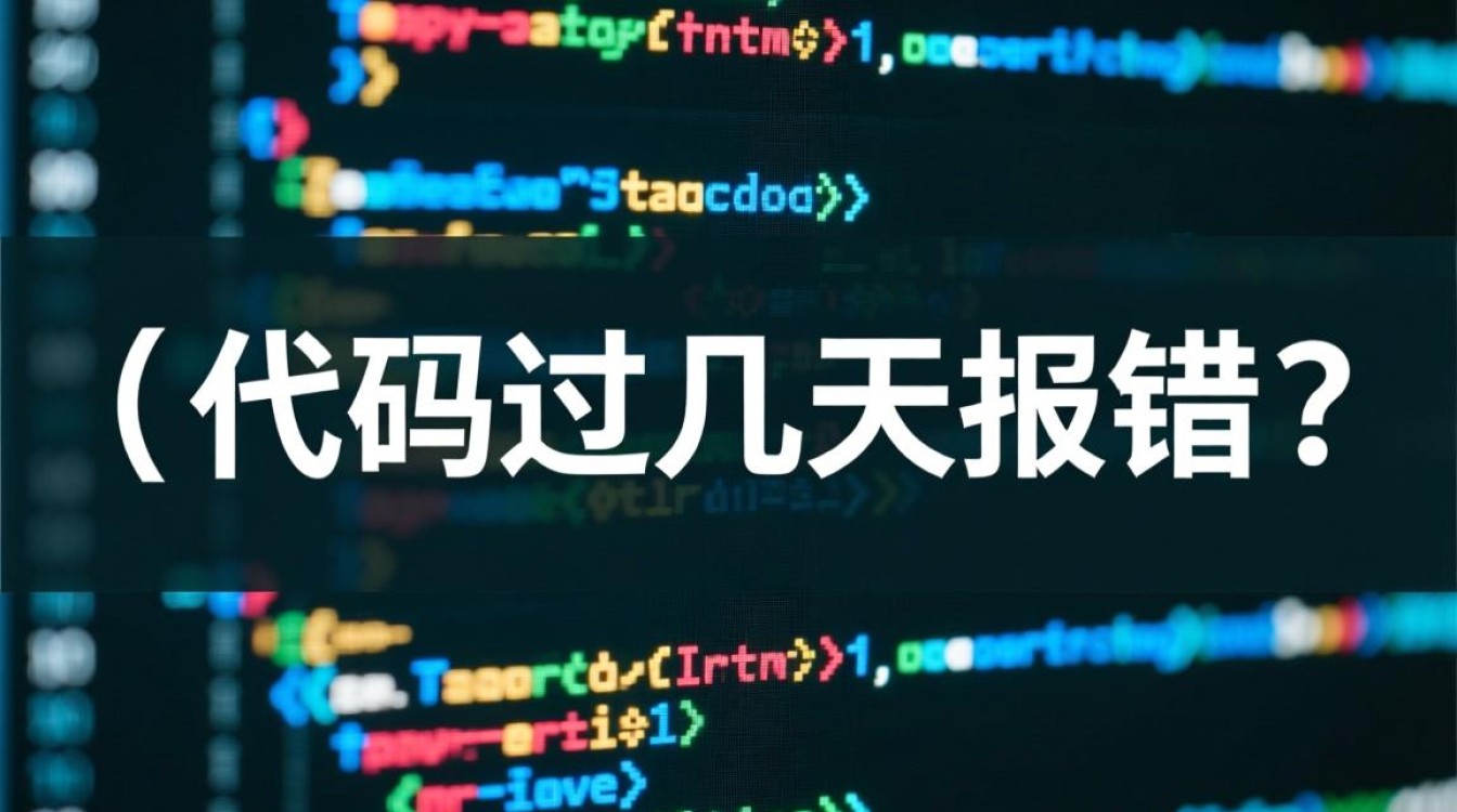 代码过几天报错是什么原因导致的？