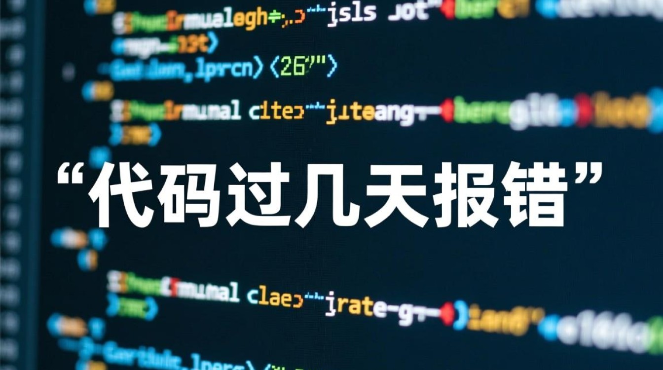 代码过几天报错是什么原因导致的？