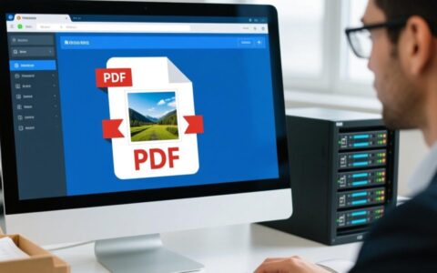 如何将PDF中的图片批量导出到数据库并高效管理？