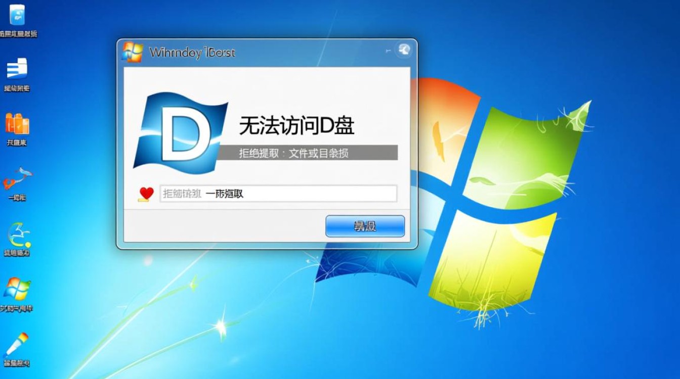 win7无法访问d盘怎么办？数据能恢复吗？