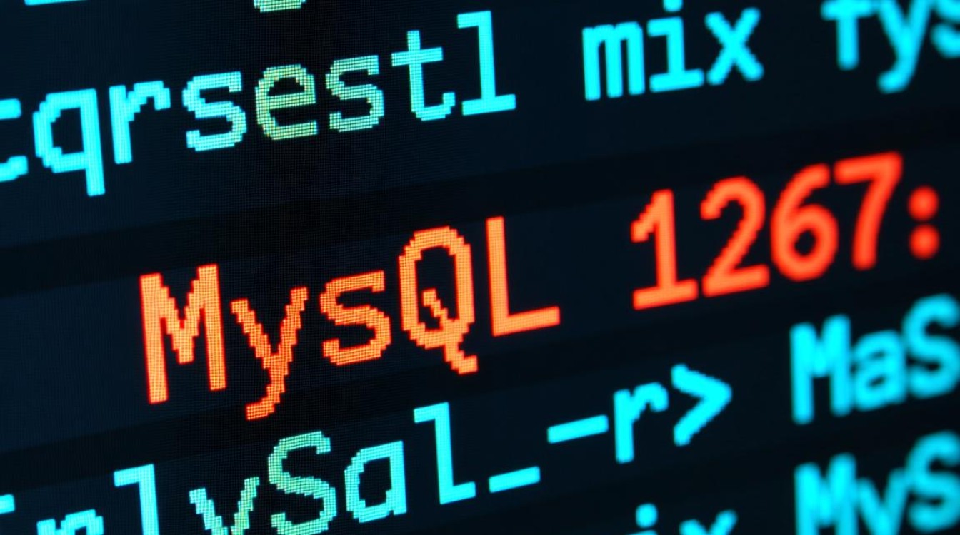 mysql查询报错1267，如何解决字符集不匹配导致的错误？