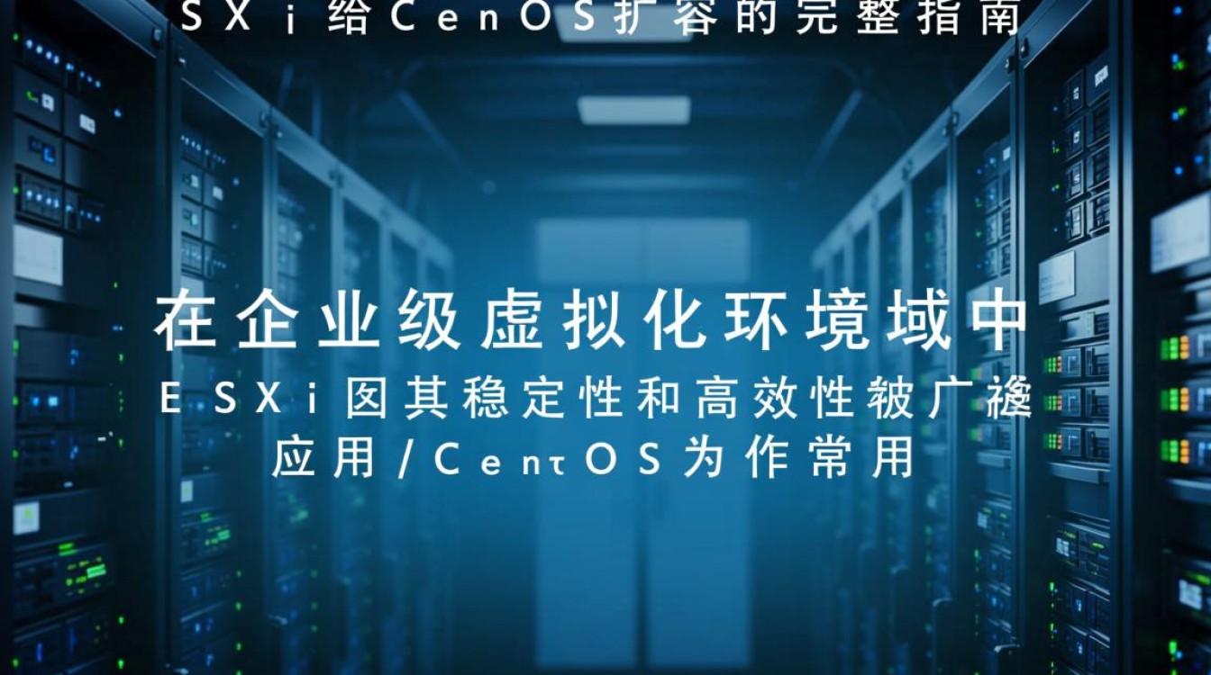 esxi给centos扩容后空间未生效？如何让系统识别新容量？