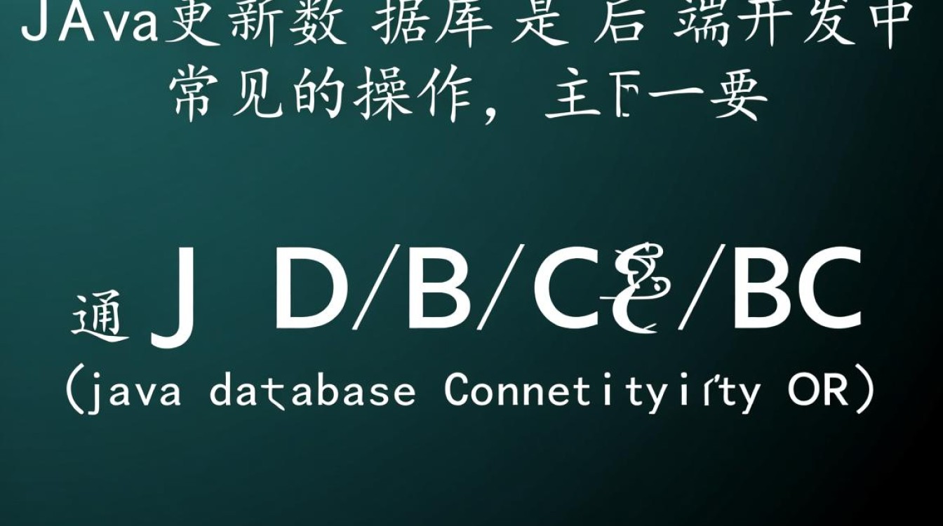 Java代码如何更新数据库数据？具体步骤是什么？