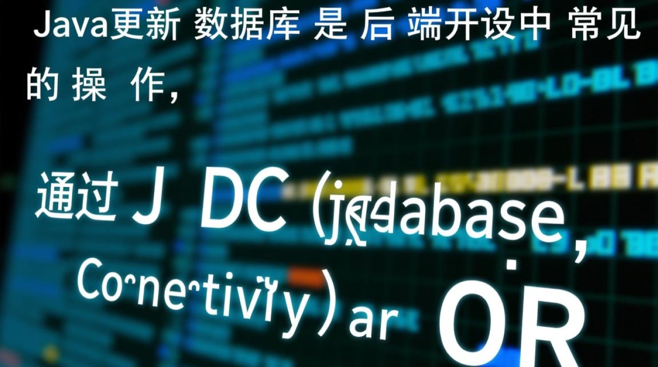 Java代码如何更新数据库数据？具体步骤是什么？