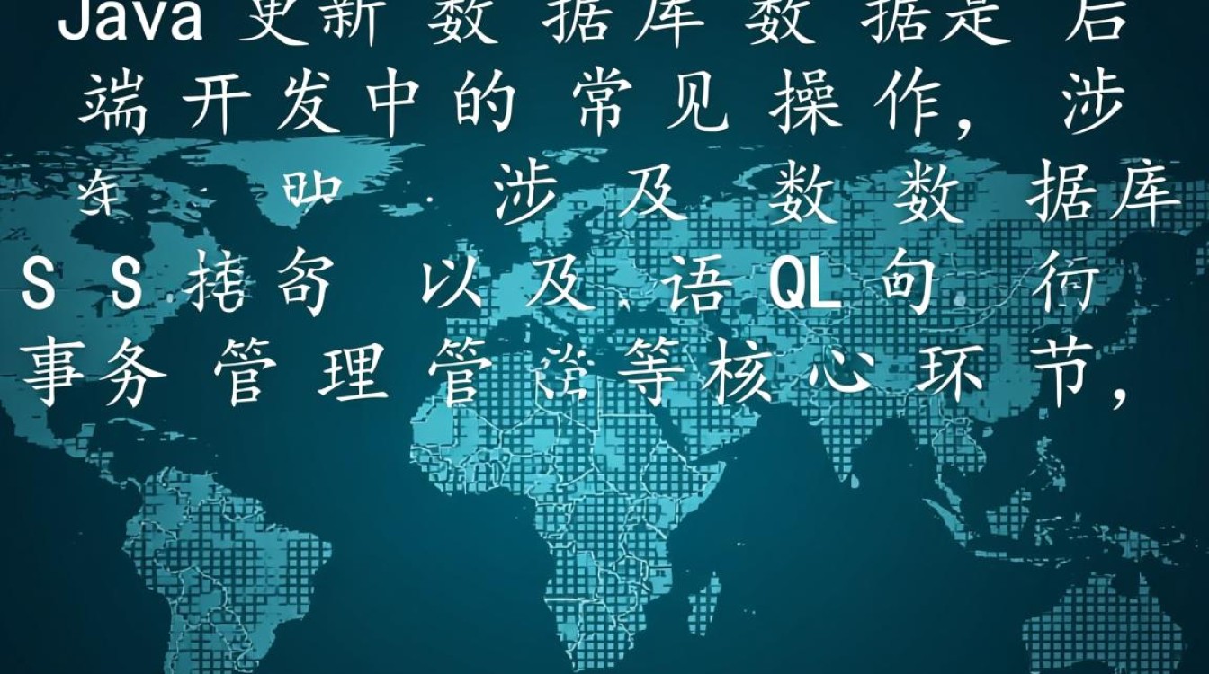 Java更新数据库数据，具体步骤和代码示例是什么？