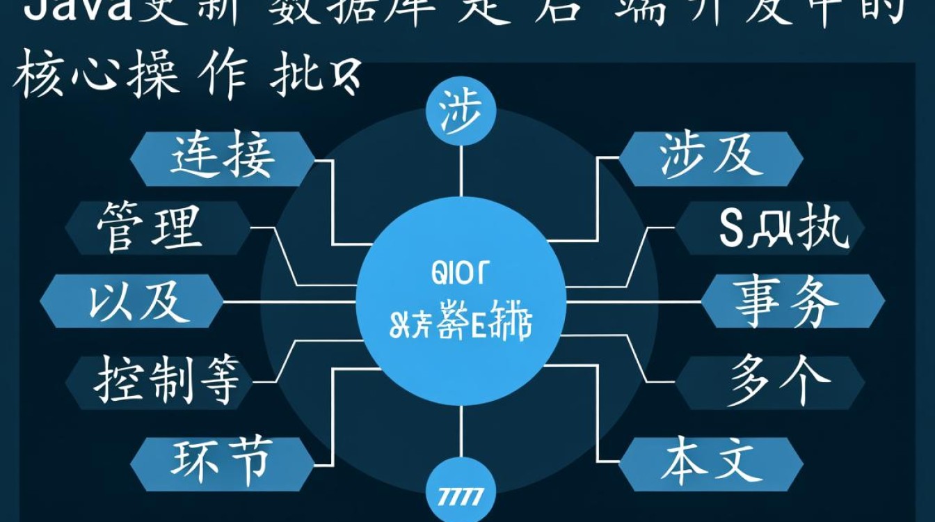 Java如何更新数据库？具体代码和步骤是什么？