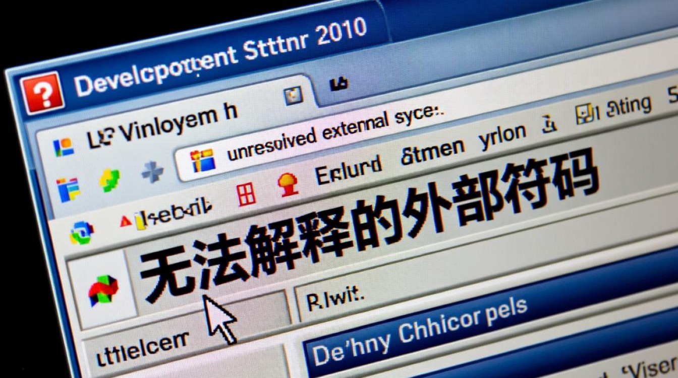 VS2010 无法解析的外部符号，如何解决？