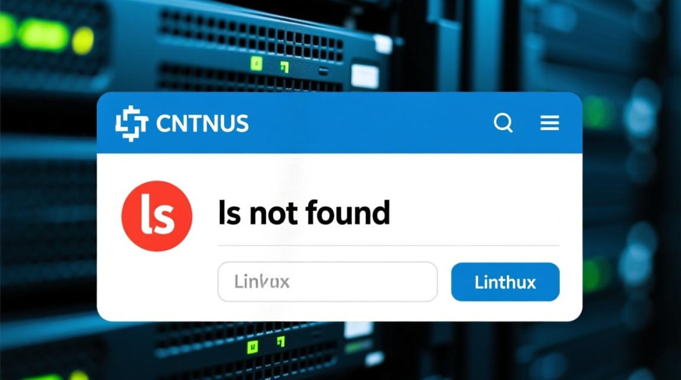 CentOS系统ls命令提示not found如何解决？