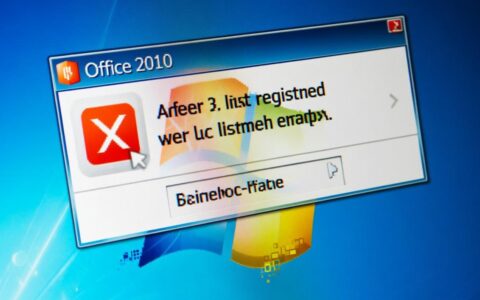 Office 2010安装时提示无法写入注册表怎么办？