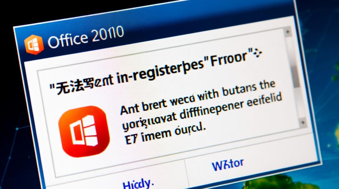 Office 2010安装时提示无法写入注册表怎么办？