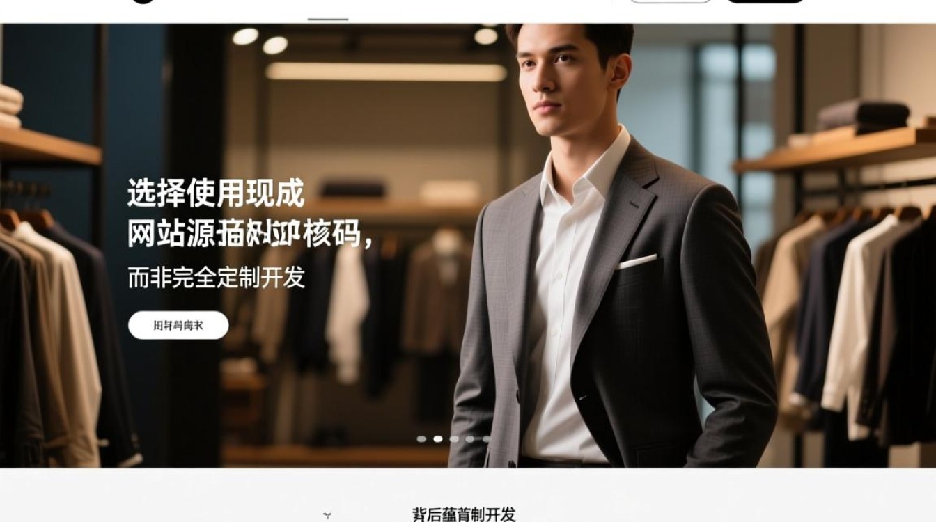有没有适合新手使用的免费服装展示网站源码？