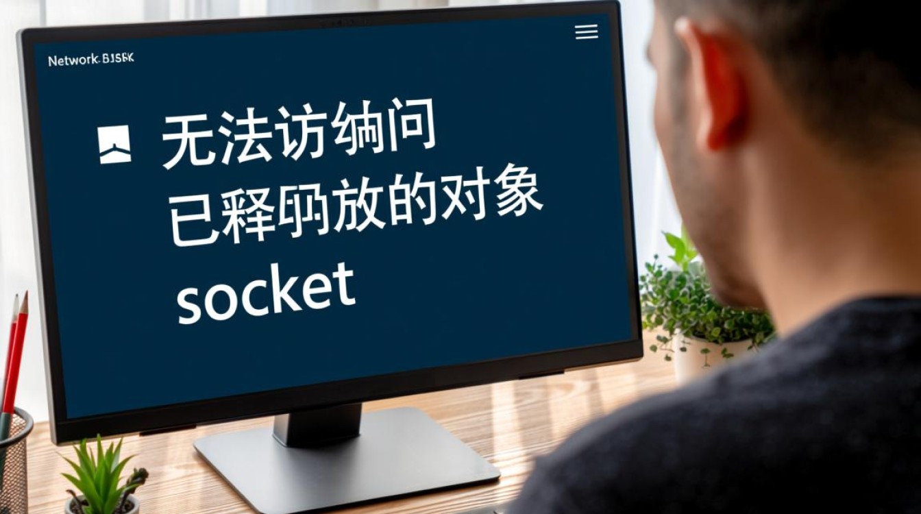 如何解决无法访问已释放的对象socket报错？