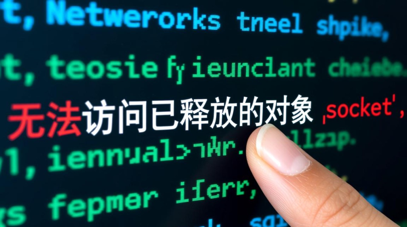 如何解决无法访问已释放的对象socket报错？