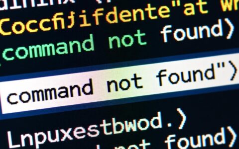 为什么Linux执行ip命令会报错command not found？