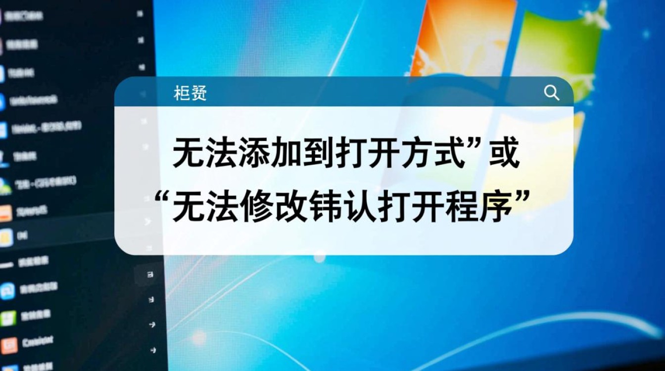 文件无法添加到打开方式，修改默认程序设置失败怎么办？