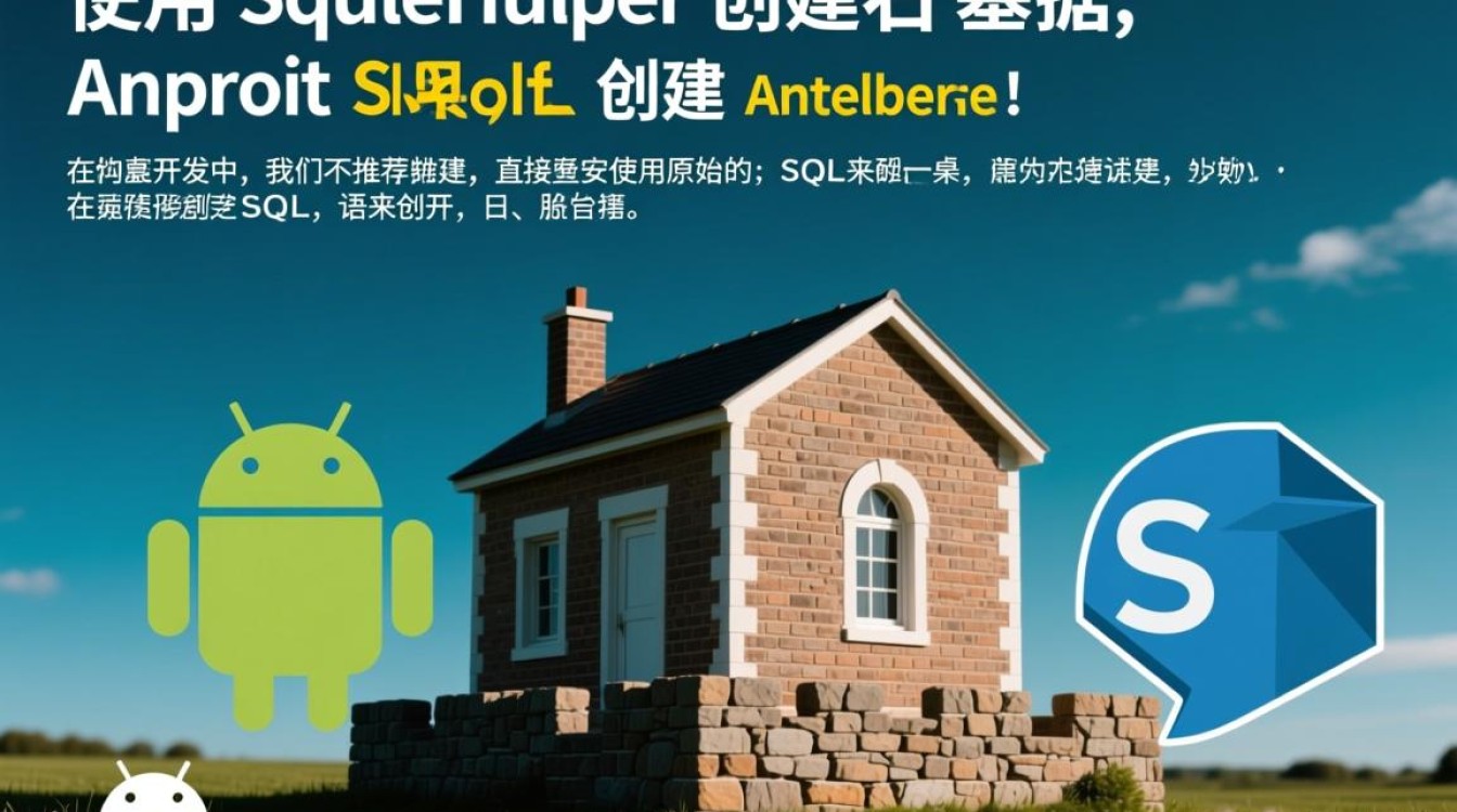安卓如何创建数据库文件，以及用什么工具打开？