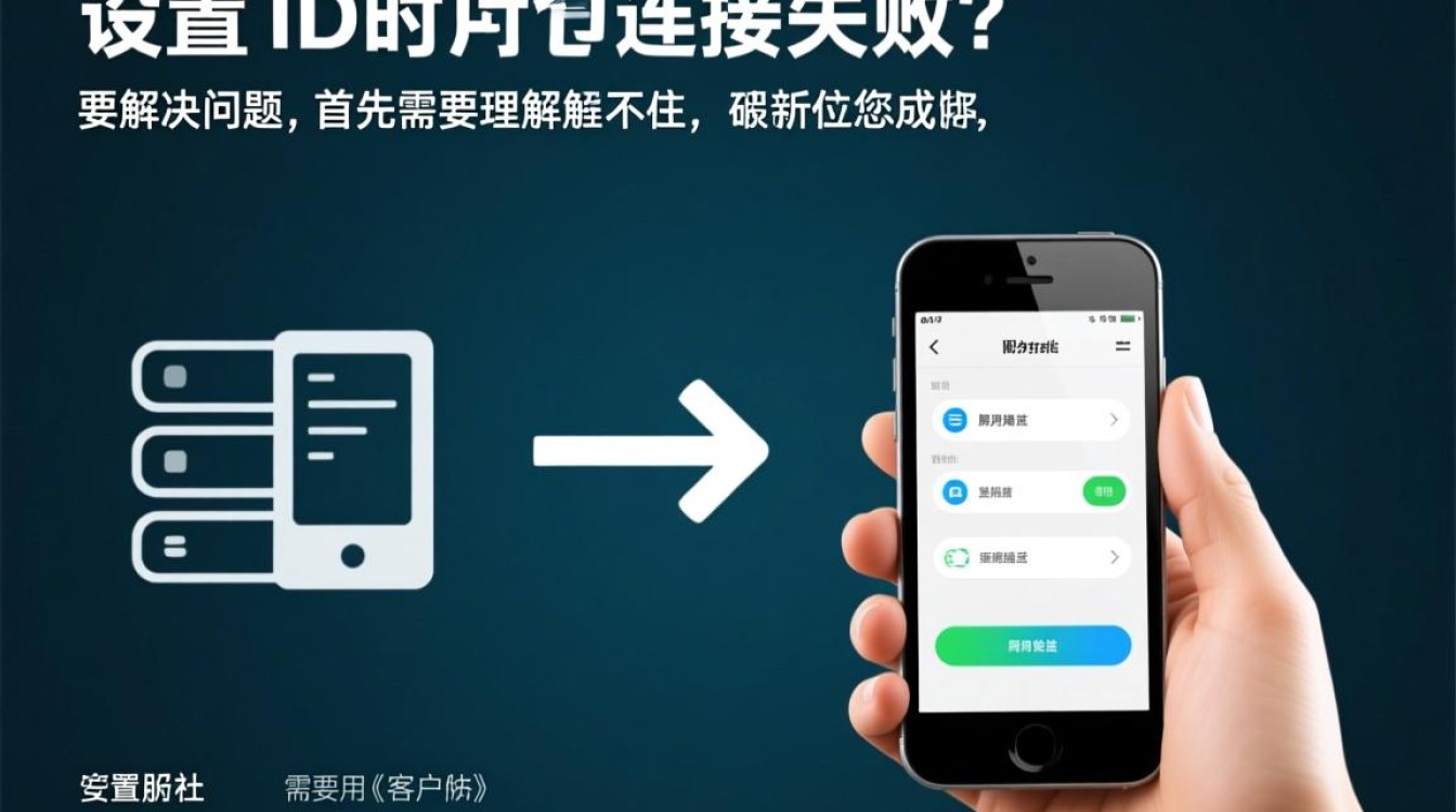 设置ID后服务器连接失败，具体原因和解决方法？