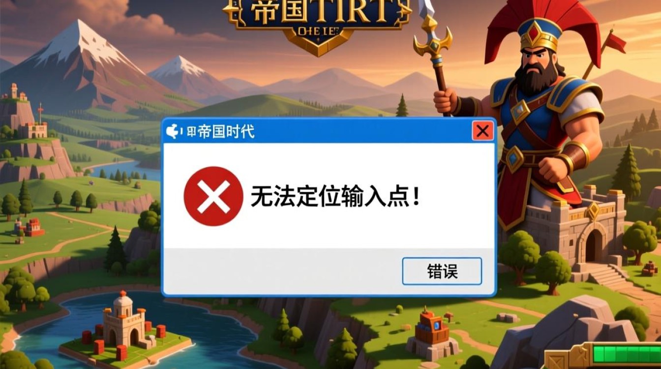 帝国时代启动无法定位输入点，到底要如何才能解决？