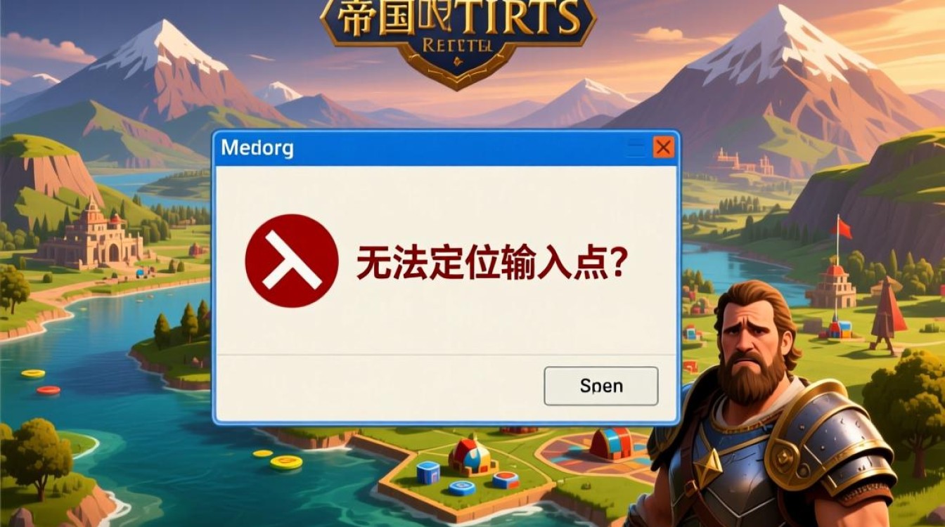 帝国时代启动无法定位输入点，到底要如何才能解决？