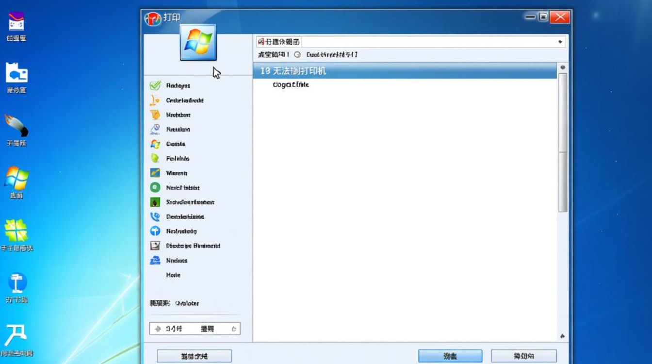 Win7电脑搜索不到打印机，连接不上怎么办？