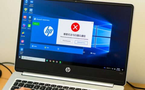电脑提示惠普无法与扫描仪通信要如何解决？