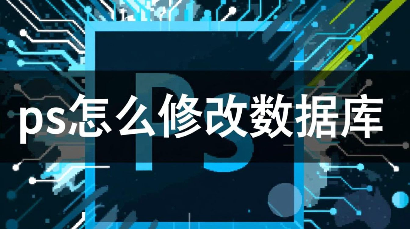Photoshop修改数据库需要借助什么插件或脚本？