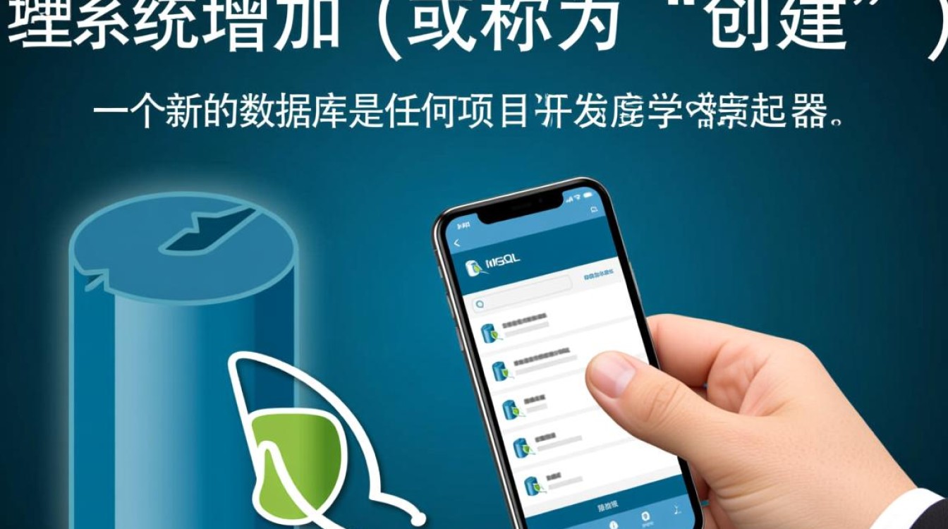 MySQL怎么增加数据库？新手求详细命令和步骤。