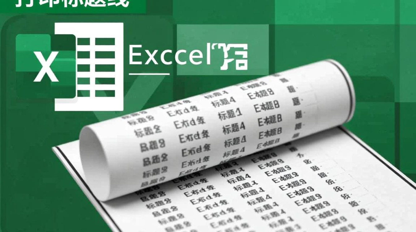 Excel打印长表格时，如何让第一行标题在每页顶端都显示？