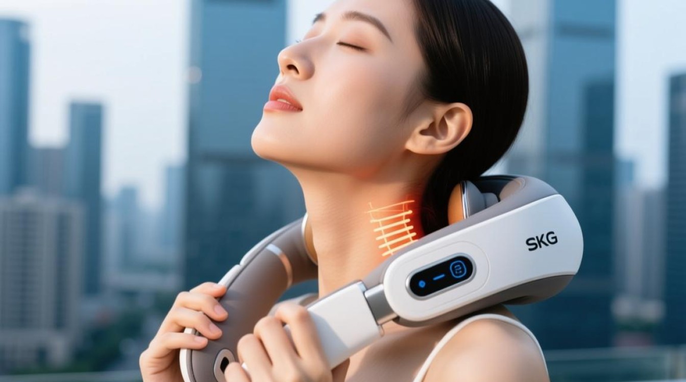 SKG颈椎按摩仪E4报错是什么原因，要怎么解决？