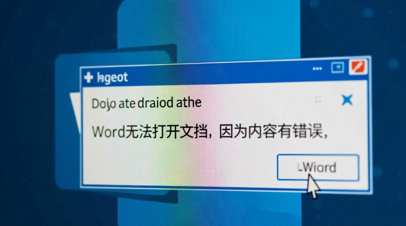 Word文件因内容错误无法打开，应该如何修复？