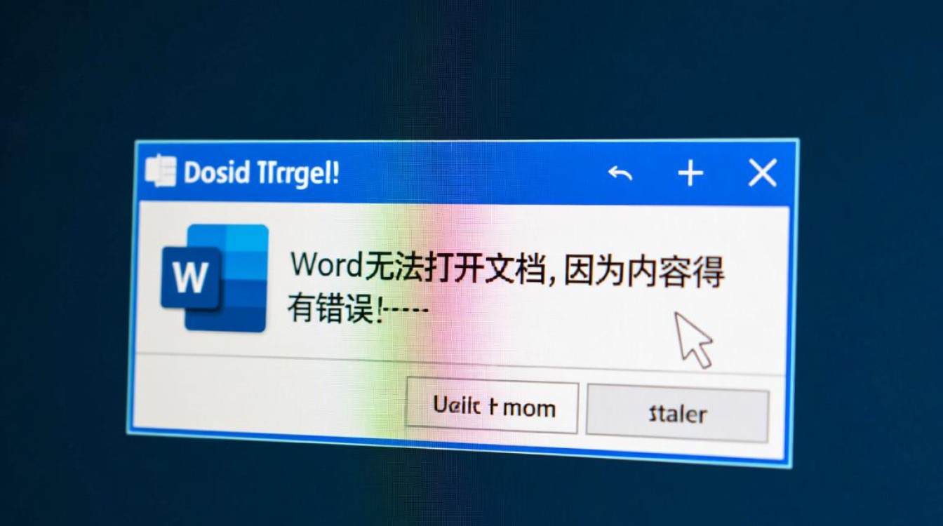 Word文件因内容错误无法打开，应该如何修复？