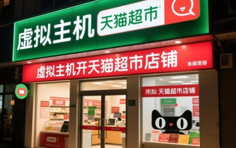 用虚拟主机开天猫超市店铺，资质审核到底能通过吗？