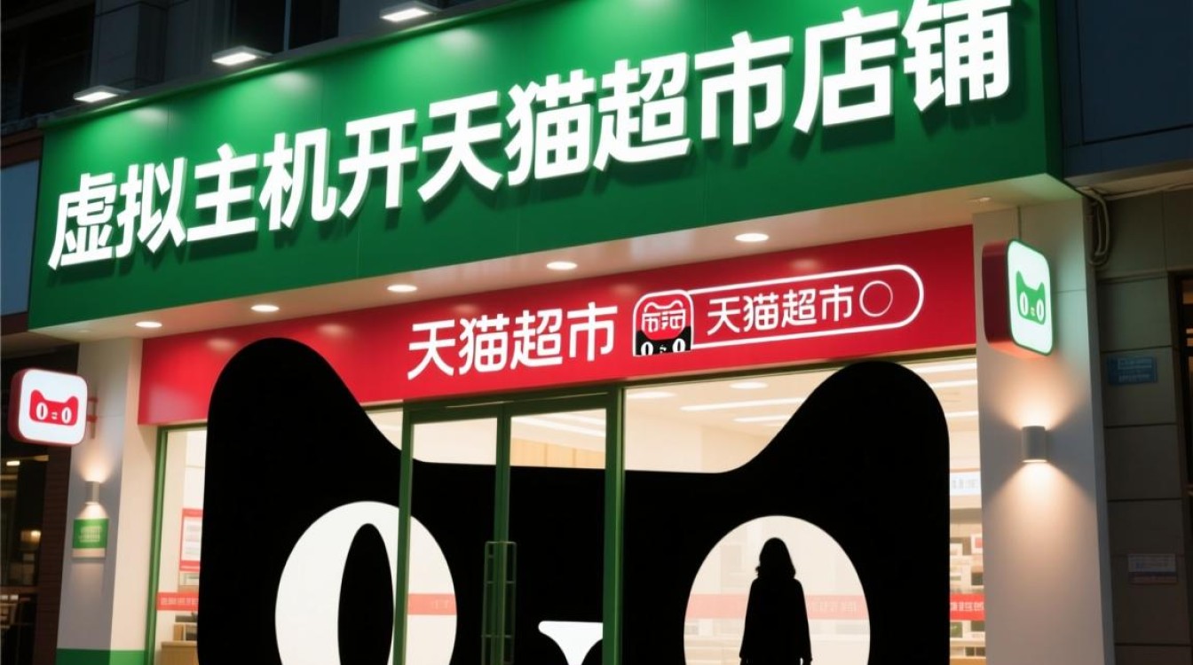 用虚拟主机开天猫超市店铺，资质审核到底能通过吗？