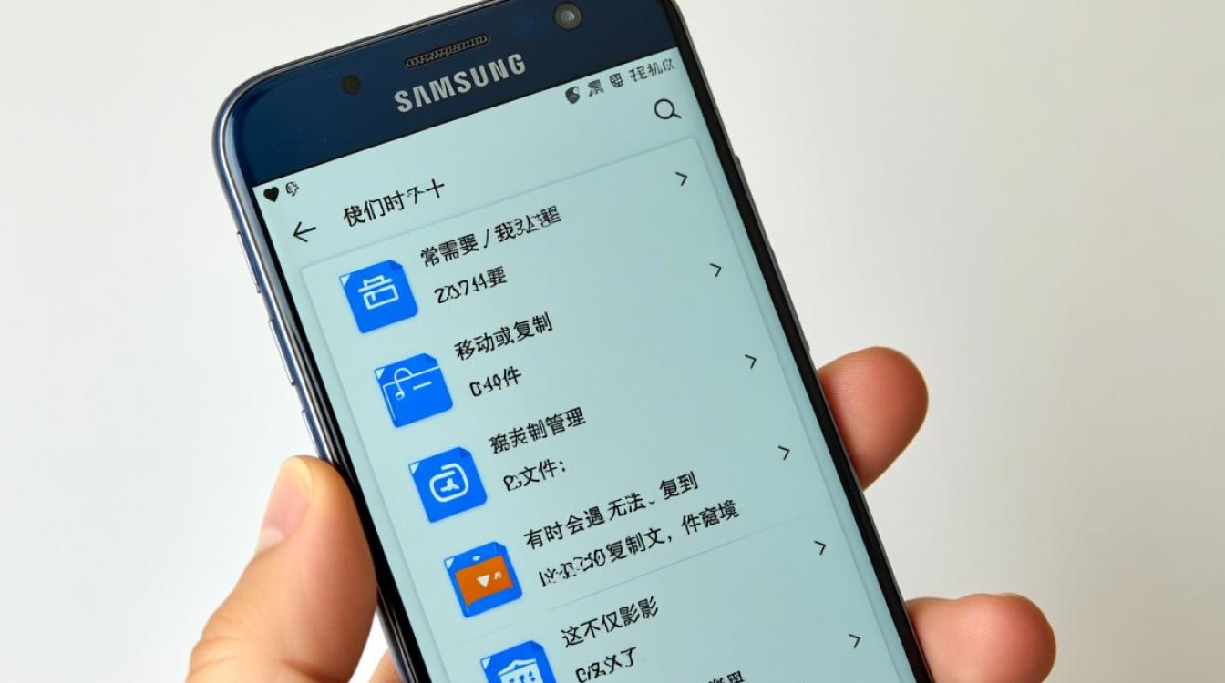 三星手机无法复制文件到电脑，并提示操作失败要如何解决？