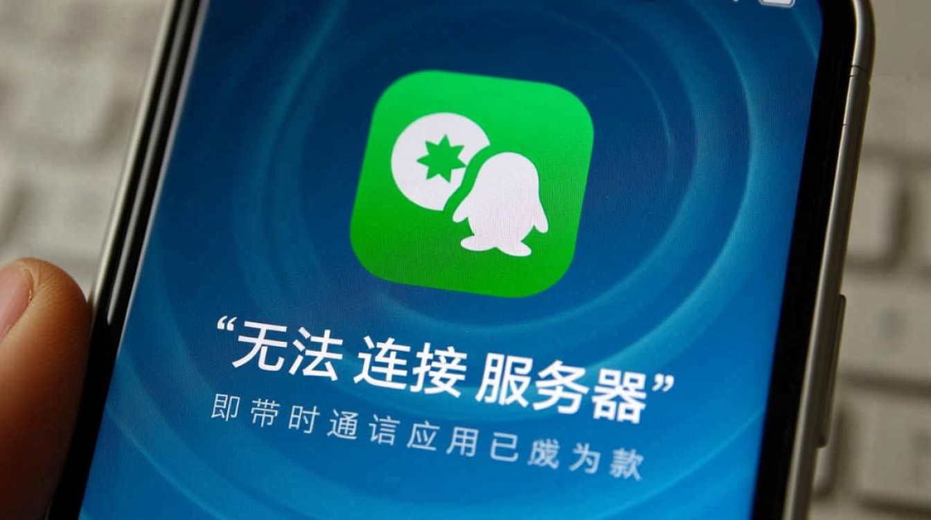 手机QQ登录时一直提示无法连接服务器怎么办？