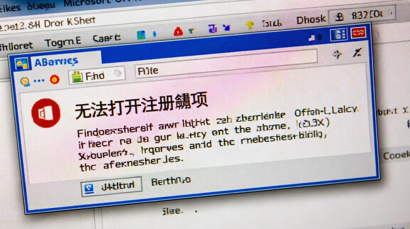 Office安装时总是提示无法打开注册表项，到底要怎么解决呢？