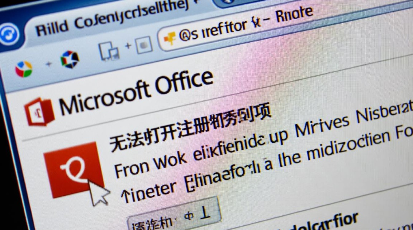 Office安装时总是提示无法打开注册表项，到底要怎么解决呢？