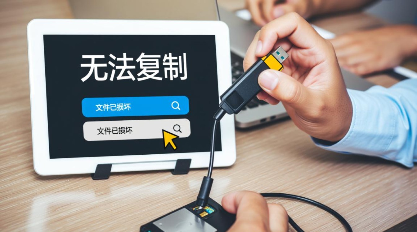 U盘文件无法复制怎么办？提示写保护或参数错误如何修复？