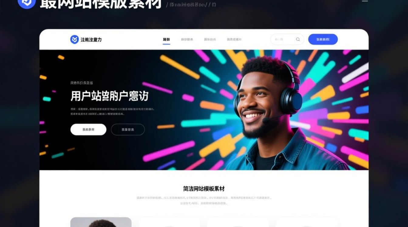 哪里能下载到高质量的免费简洁网站模板？