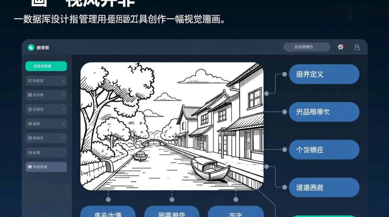数据库多表关联视图，具体应该怎么画出来？