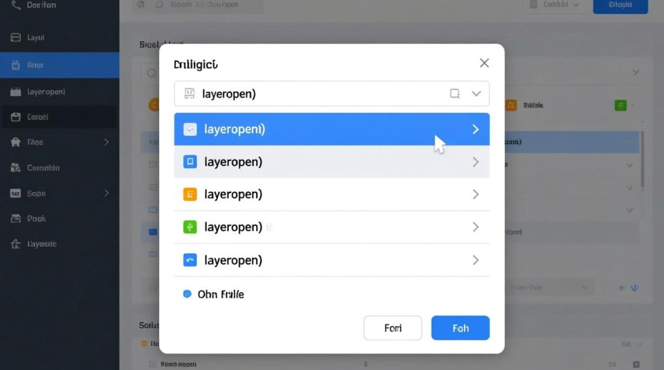 layui open content报错，正确的写法是什么？