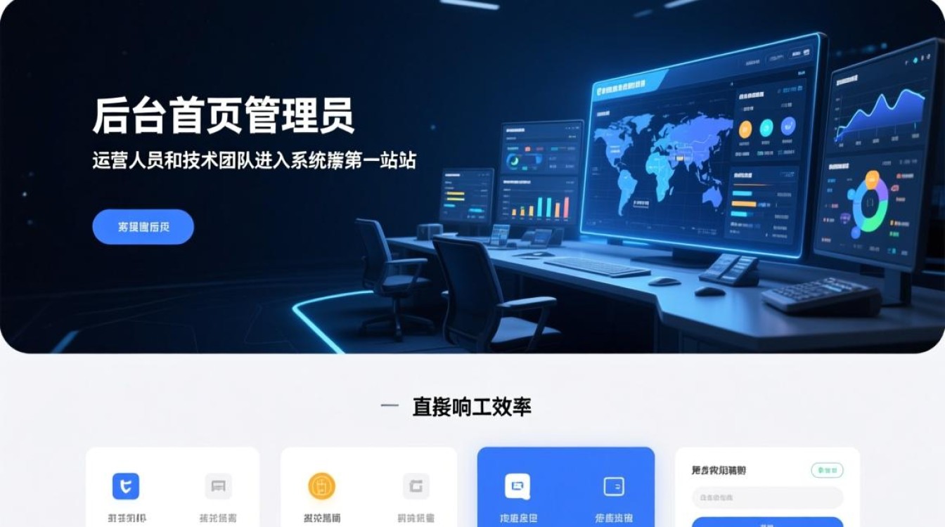 网站后台首页设计，怎样合理布局才能让信息更清晰、操作更高效？