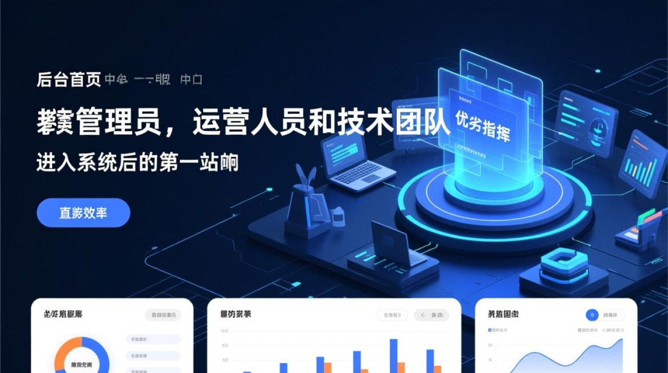 网站后台首页设计，怎样合理布局才能让信息更清晰、操作更高效？