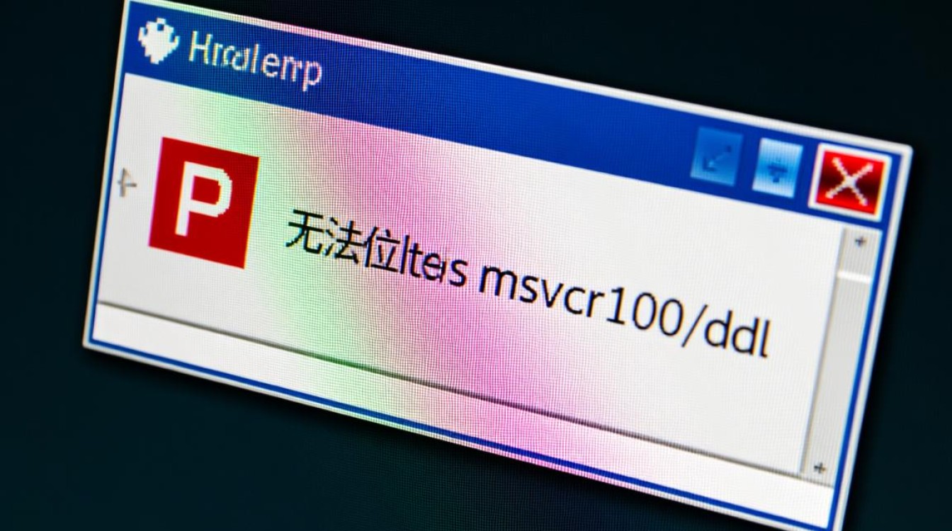 运行软件报错无法定位msvcr100.dll，要如何修复？