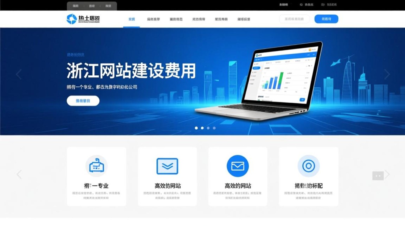 浙江做一个企业网站，费用大概在什么范围？